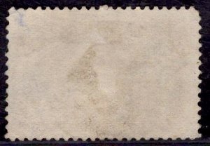 US Stamp #234 5c Columbian USED SCV $8.50