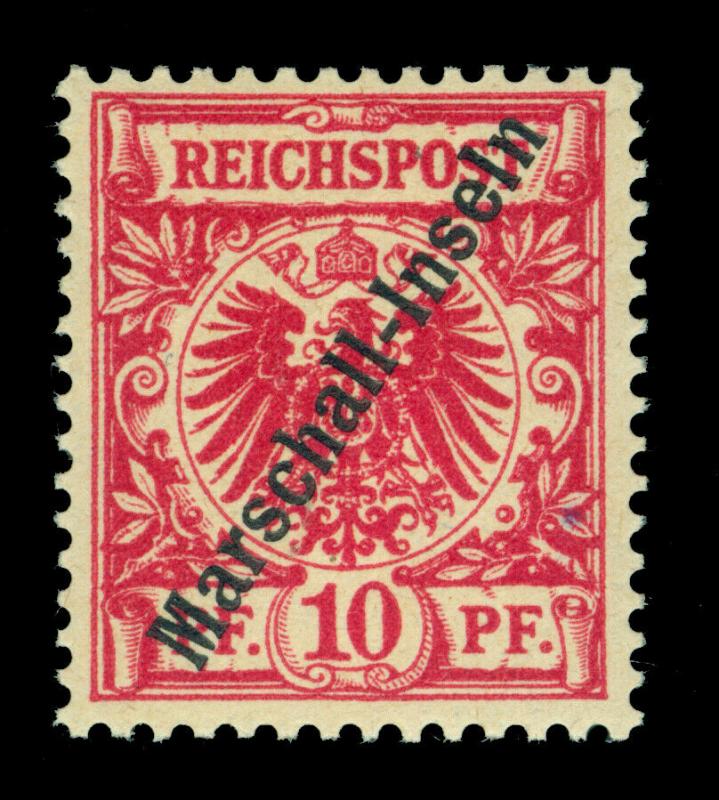 German Colonies MARSHALL ISLANDS 1897 10pf carmine - JALUIT Sc# 3c (Mi 3I) MNH 