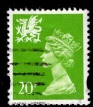 Wales - #WMMH59 Machin Queen Elizabeth II - Used