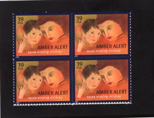 4031 Amber Alert, MNH blk/4