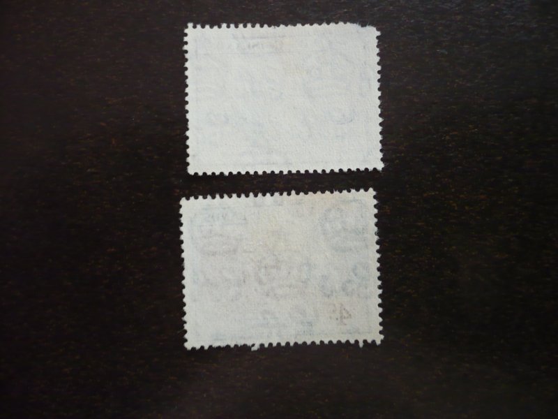 Stamps-British Virgin Islands - Scott# 116,119 - Used Part Set of 2 Stamps