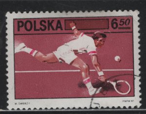 Poland 2472 Polish Tennis Federation 1981