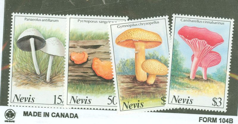 Nevis #552-555  Single (Complete Set)