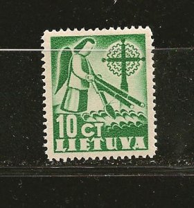 Lithuania SC#318 Angel Mint Hinged