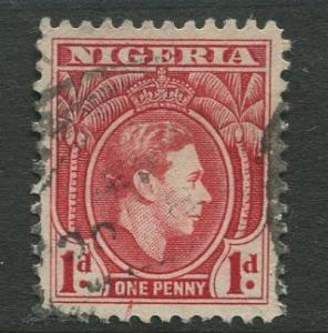 Nigeria-Scott 54 - KGV Definitive -1938 - Used - Single 1p Stamp