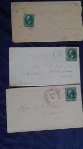 250+ covers! 60: CIVIL WAR &1800's ;WW I,WW II, FDC, first flight,airmail, RPO..