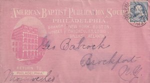 189X, Adv: Baptist Publications, Philadelphia, PA, See Remark  (45427)