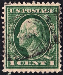 SC#405 1¢ Washington (1912) Used