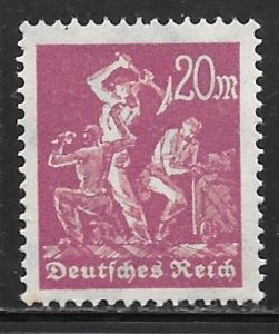 Germany 224: 20m Miners, MH, F-VF