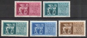 1958-76 - ITALY - SPECIAL DELIVERY - - SC# E33-E36 - MNH **