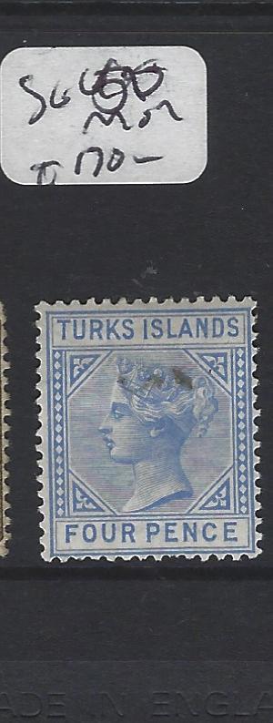 TURKS ISLANDS (P1805BB)  QV   4D      SG  50      MOG