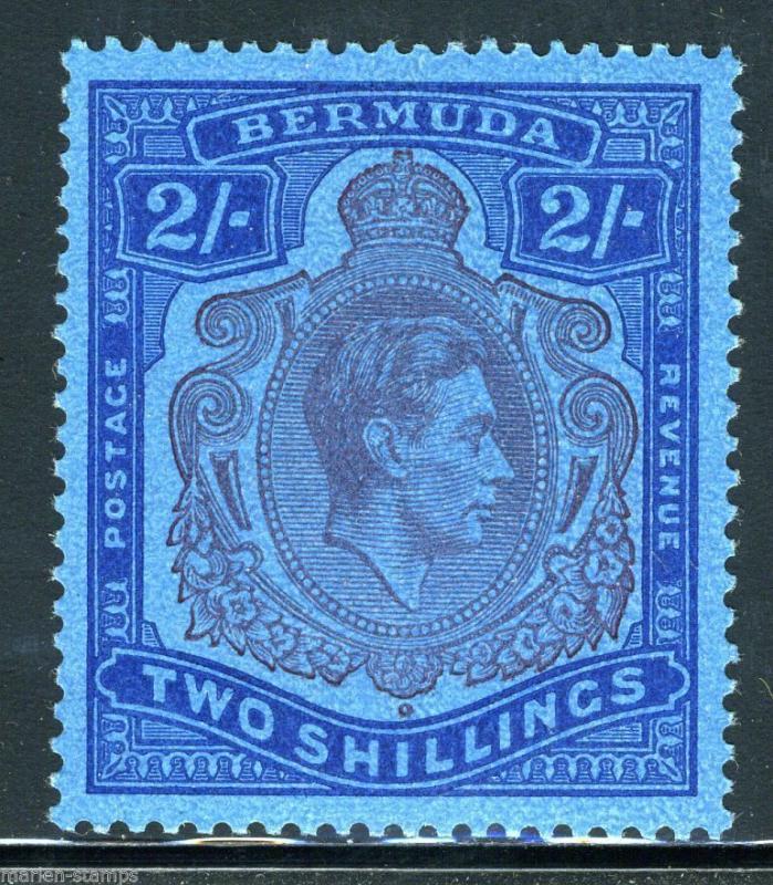 BERMUDA STANLEY GIBBONS #116b MINT LH FULL ORIGINAL GUM