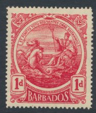 Barbados SG 183  SC# 129  MLH  Seal of the Colony see scans and details