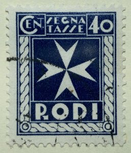 AlexStamps AEGEAN ISLANDS, RHODES #J5 VF Used 