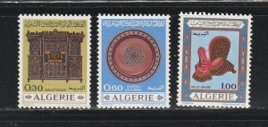 Algeria 421-423 Set MNH Handicrafts