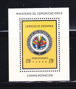 Colombia 744 MH Flags