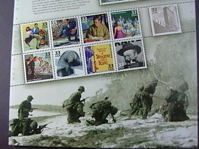 U.S.#3186-MNH-- PANE OF 15 STAMPS-CELEBRATE THE CENTURY THE 1940'S----1999