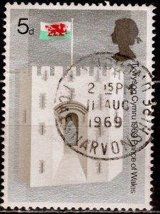 Great Britain; 1969: Sc. # 597: Used Single Stamp