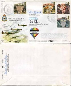 RFDC88 50th Ann Of No.249 Squadron Signed by B.J. Randle and P. Spellward (D)