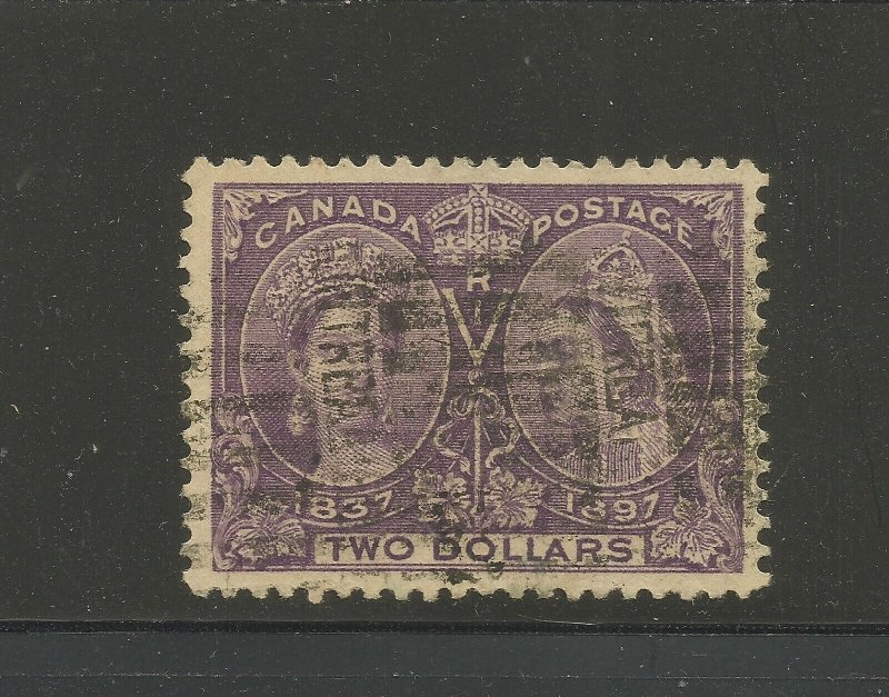 Canada # 62, Used, VF / XF. Sound. CV $ 450.00