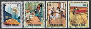 BURUNDI 1969 African Development Bank Anniversary Set Sc 288-291 CTO Used