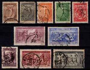 Greece 1906 Olympic Games, Part Set [Used]