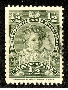 Newfoundland, Scott #78, Used