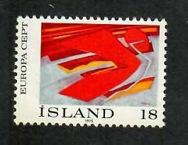 Iceland; Scott 478; 1975;  Unused; NH