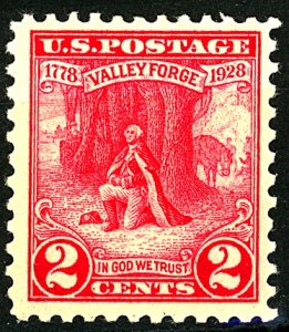 U.S. #645 MINT OG LH