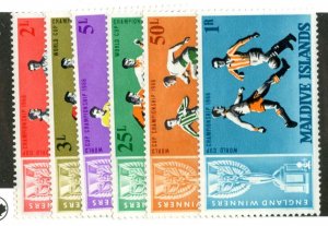 449 BCX Maldives 1967 Scott# 207-13  mnh**