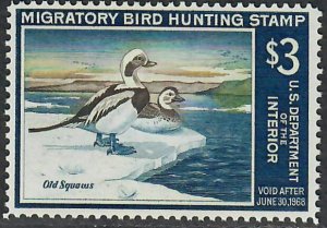 $US Sc#RW34 M/NH/VF Duck Stamp, Cv. $100