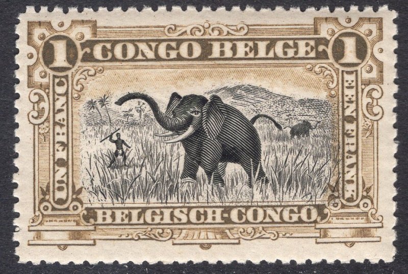 BELGIAN CONGO SCOTT 55