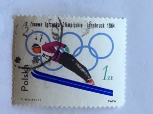 Poland – 1964 – Single Olympic Stamp – SC# 1202 – CTO