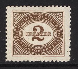 Austria 1894  Scott #J2 MLH