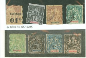 Martinique #9/43 Used