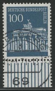 Germany Berlin Scott # 9N255, used, variation sheet print