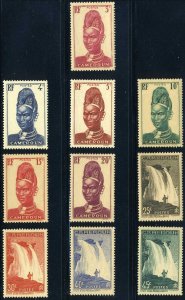 French Cameroun 1920 Commemorative Collection Scott 225 235 Airmail MNH N93