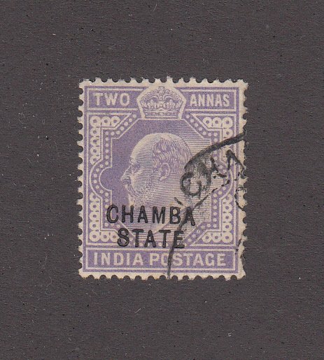 India (Chamba) Scott #23 Used