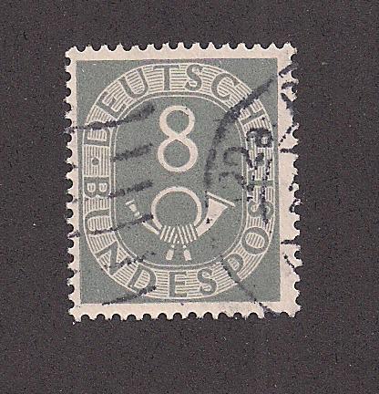 GERMANY SC# 674 F-VF U 1951