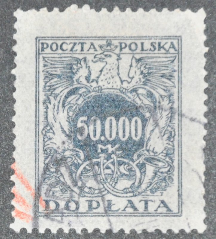 DYNAMITE Stamps: Poland Scott #J60 – USED