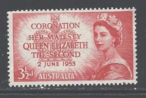 Australia 259 mint never hinged (RC)