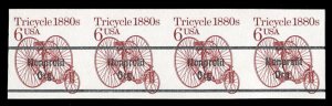 United States, 1930-Present #2126a Cat$350, 1987 6c Tricycle, imperf. horizon...