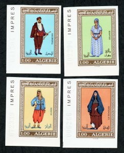 1975 - Algeria - Imperforated - Imperf - Regional Costumes - Traditional clothes 