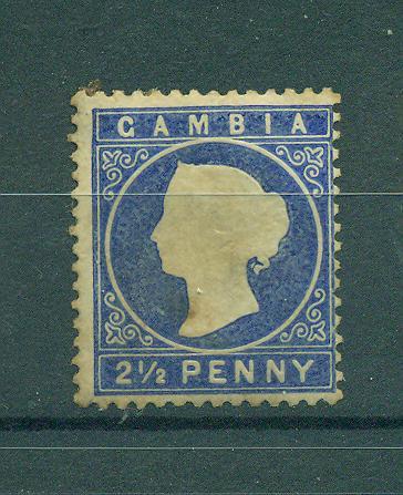 Gambia sc# 15 mdg cat value $12.50