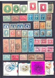 JASTAMPS:  Nice Vintage US Old Stamp  LOT Collection, see scan