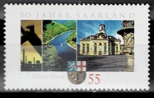 Germany 2007, Sc.#2428 MNH 50th Anniversary of Federal Republic of Saarland