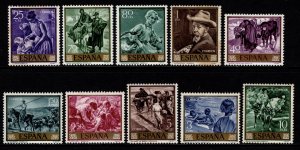 Spain 1964 Stamp Day & Sorolla Commemoration, Set [Unused]