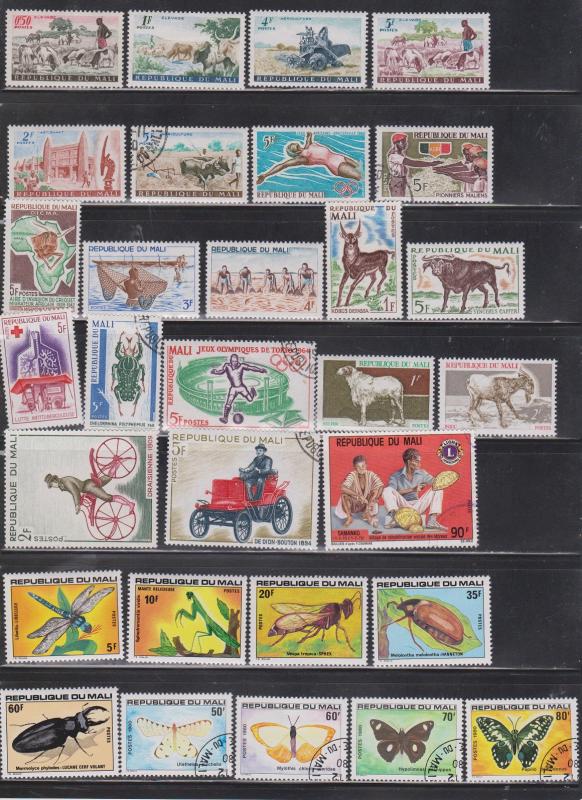 MALI - Collection Of Mint Hinged & Used Stamps - Good Value