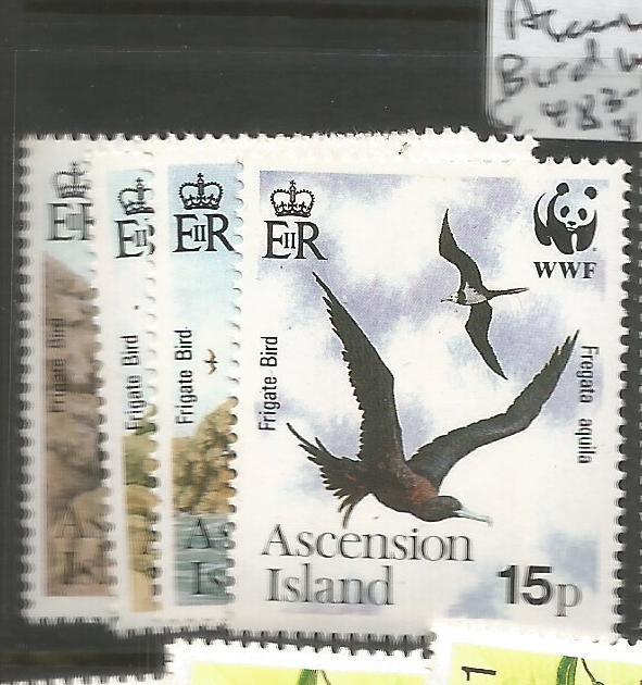 Ascension Island Bird WWF SC 483-6 MNH (8czt)
