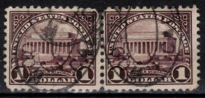 USA - Scott 571 VF-XF w/ Registry Cancel